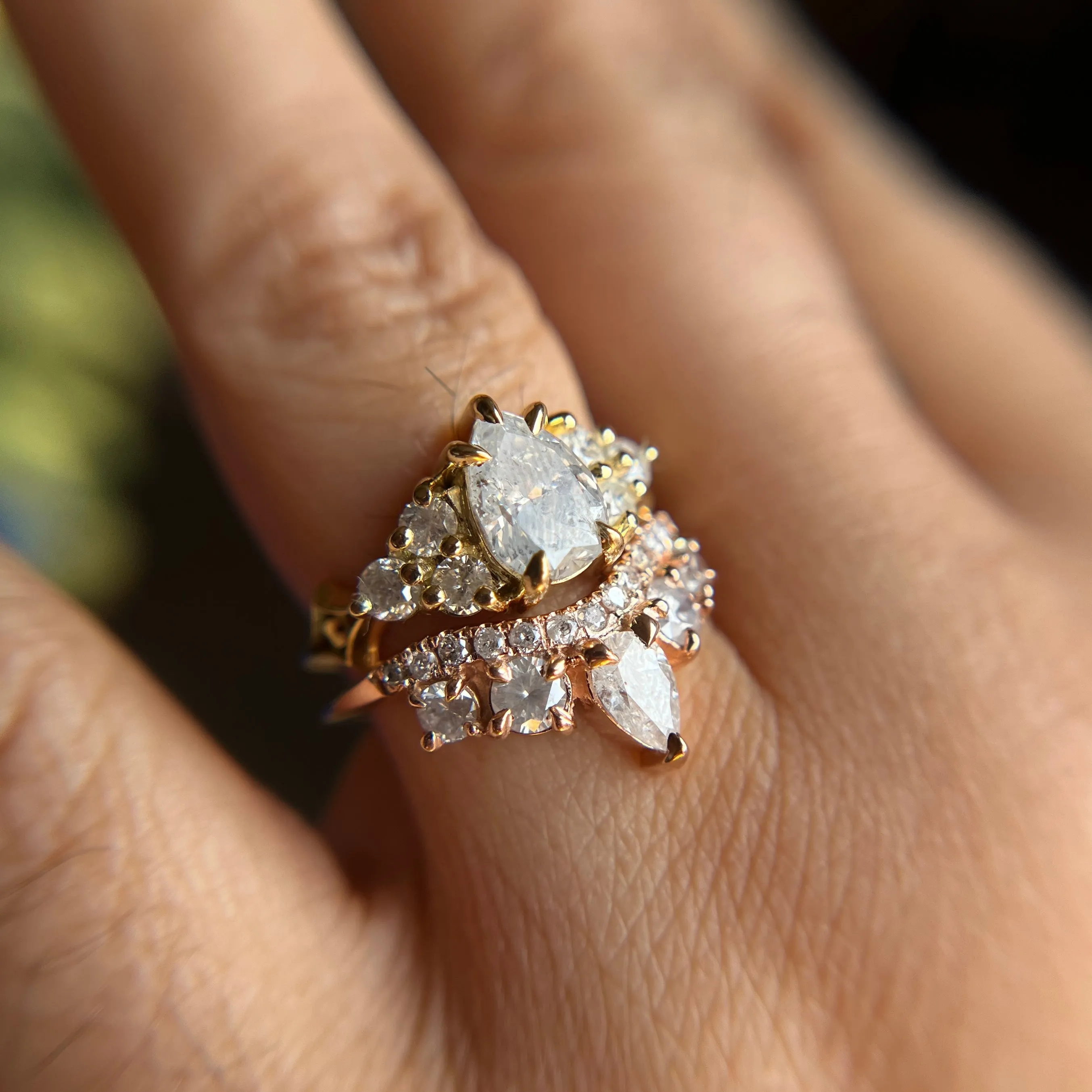 1.15ct Opalescent Pear Nico