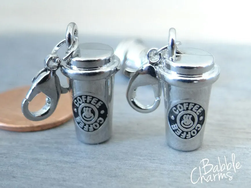 12 pc Coffee cup charm, coffee, coffee charm. Alloy charm, very high quality.Perfect for jewery making and other DIY projects