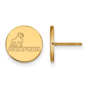 14k Gold Samford University Small Post Earrings