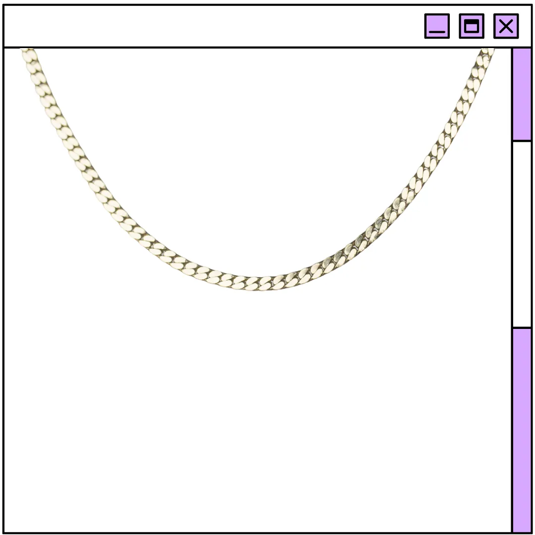 16" Mercury Necklace
