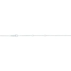 18K Gold 1.1mm Double Extendable Cable Chain
