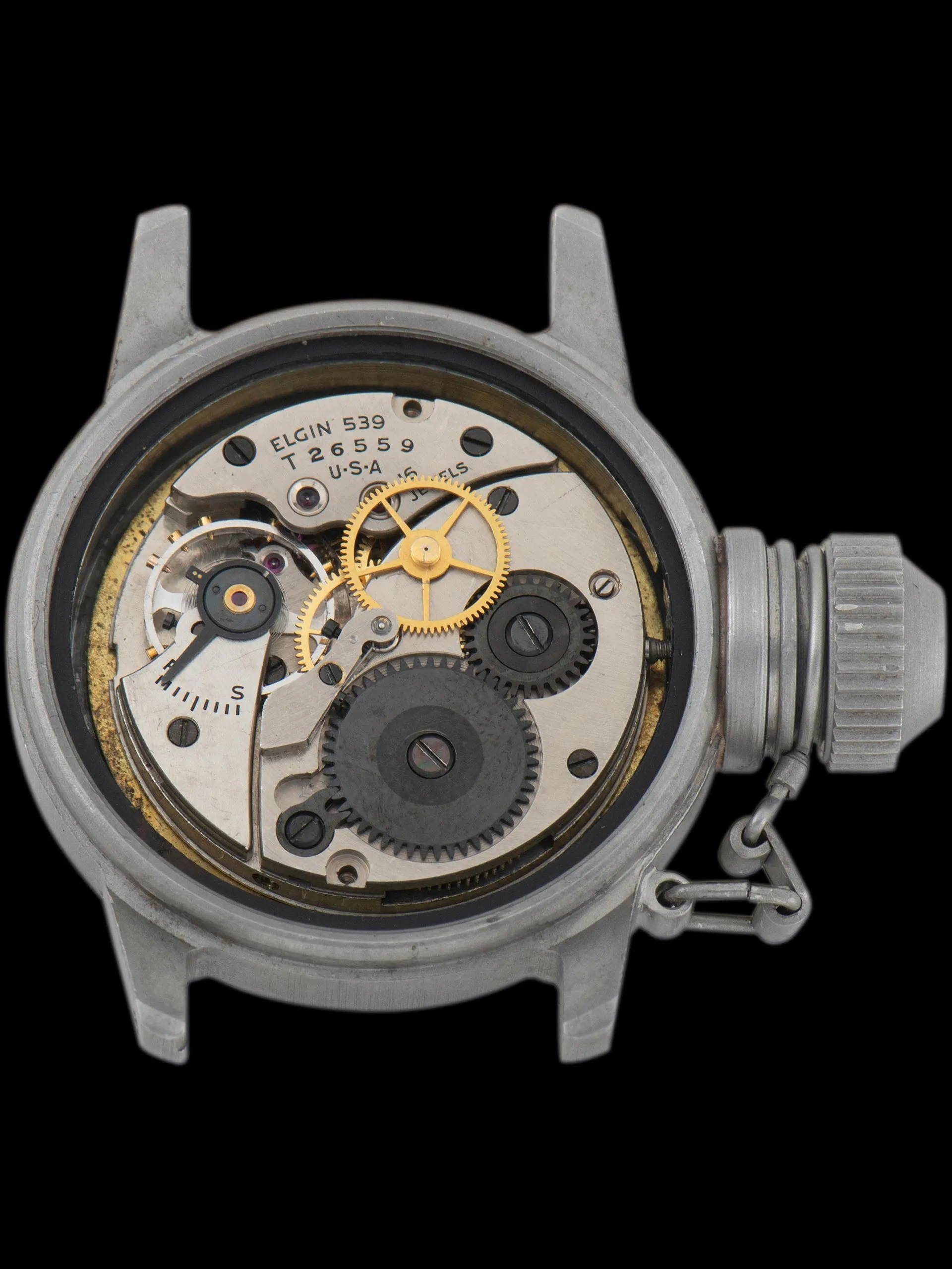 1940s Elgin USN BUSHIPS "Canteen" Watch WWII