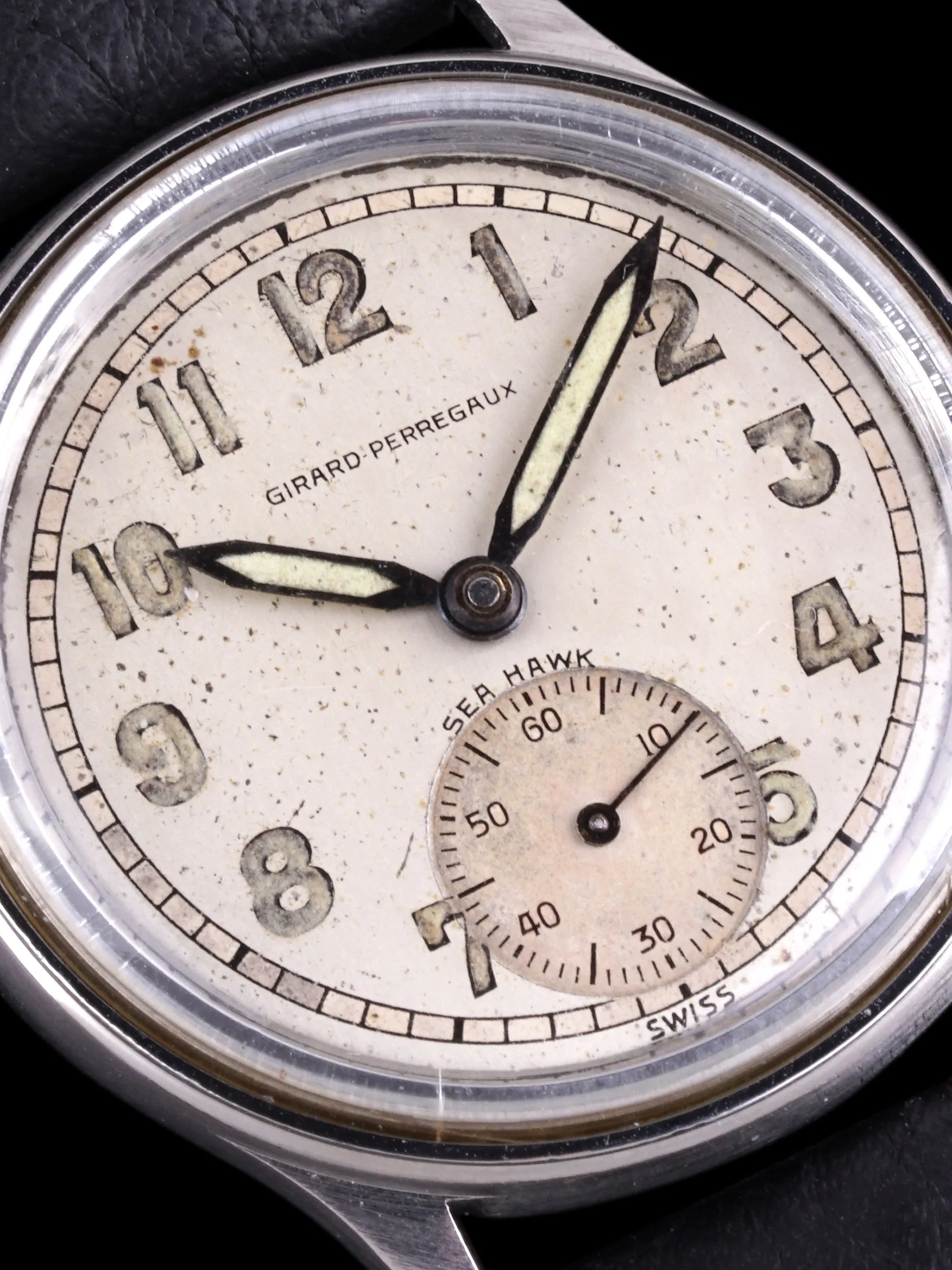 1940s Girard Perregaux Sea-Hawk "Military Style"