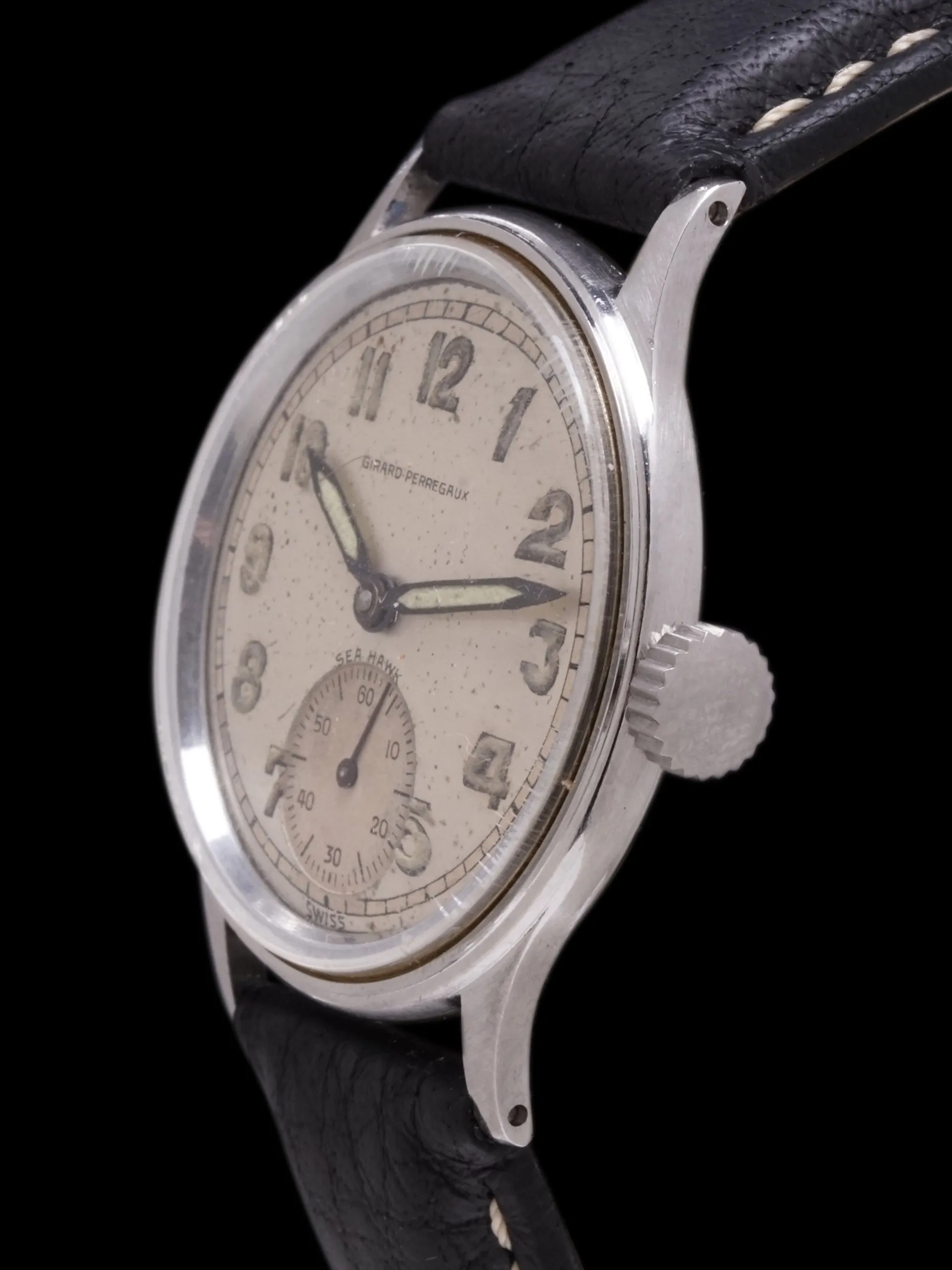 1940s Girard Perregaux Sea-Hawk "Military Style"