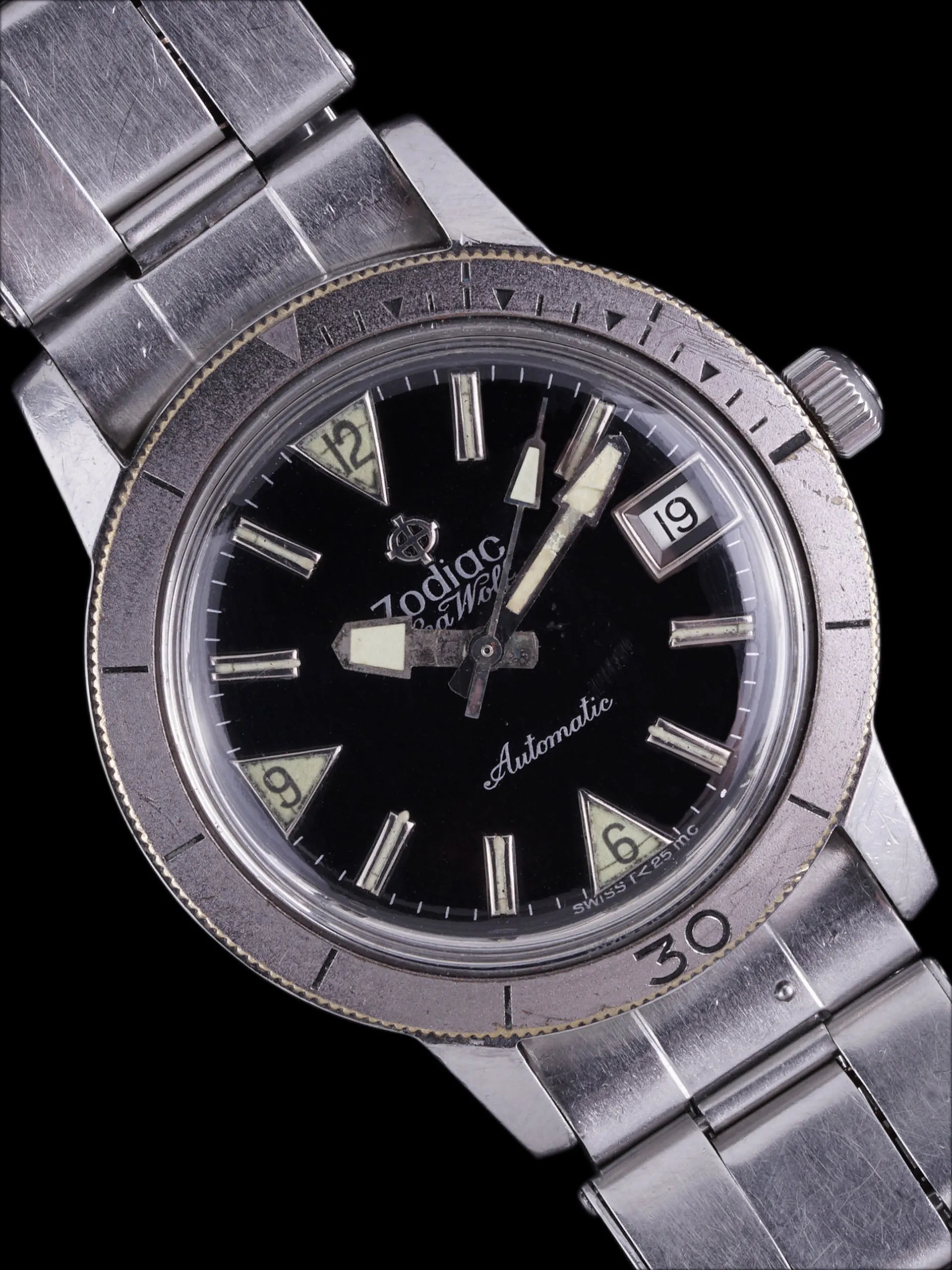 1960s Zodiac Sea Wolf (Ref. 722-916) W/ Boxes, Tags, & Military Provenance