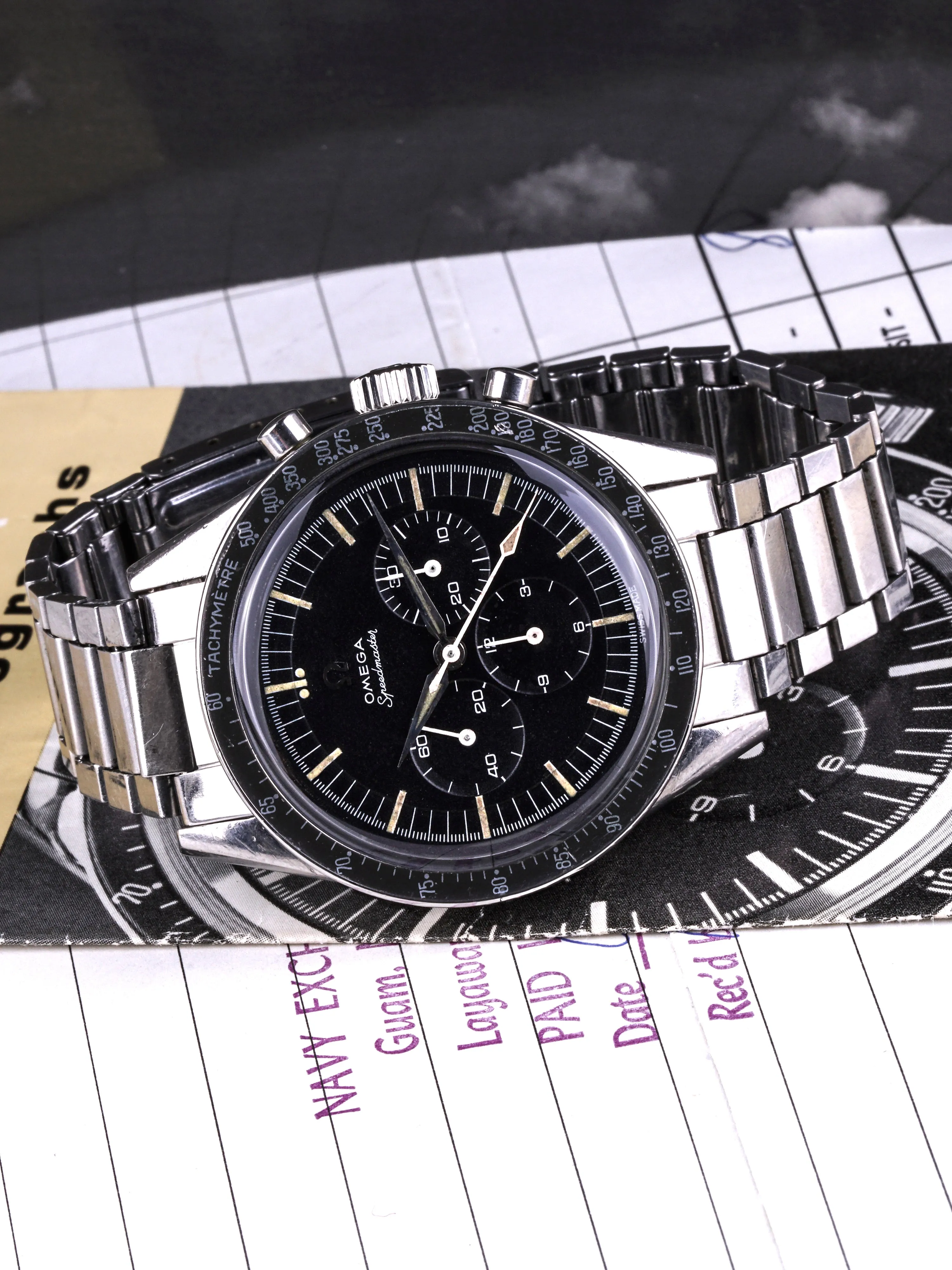1962 OMEGA Speedmaster (Ref. CK2998-61) Cal. 321 W/ Military Provenance & Letter From The Original Owner