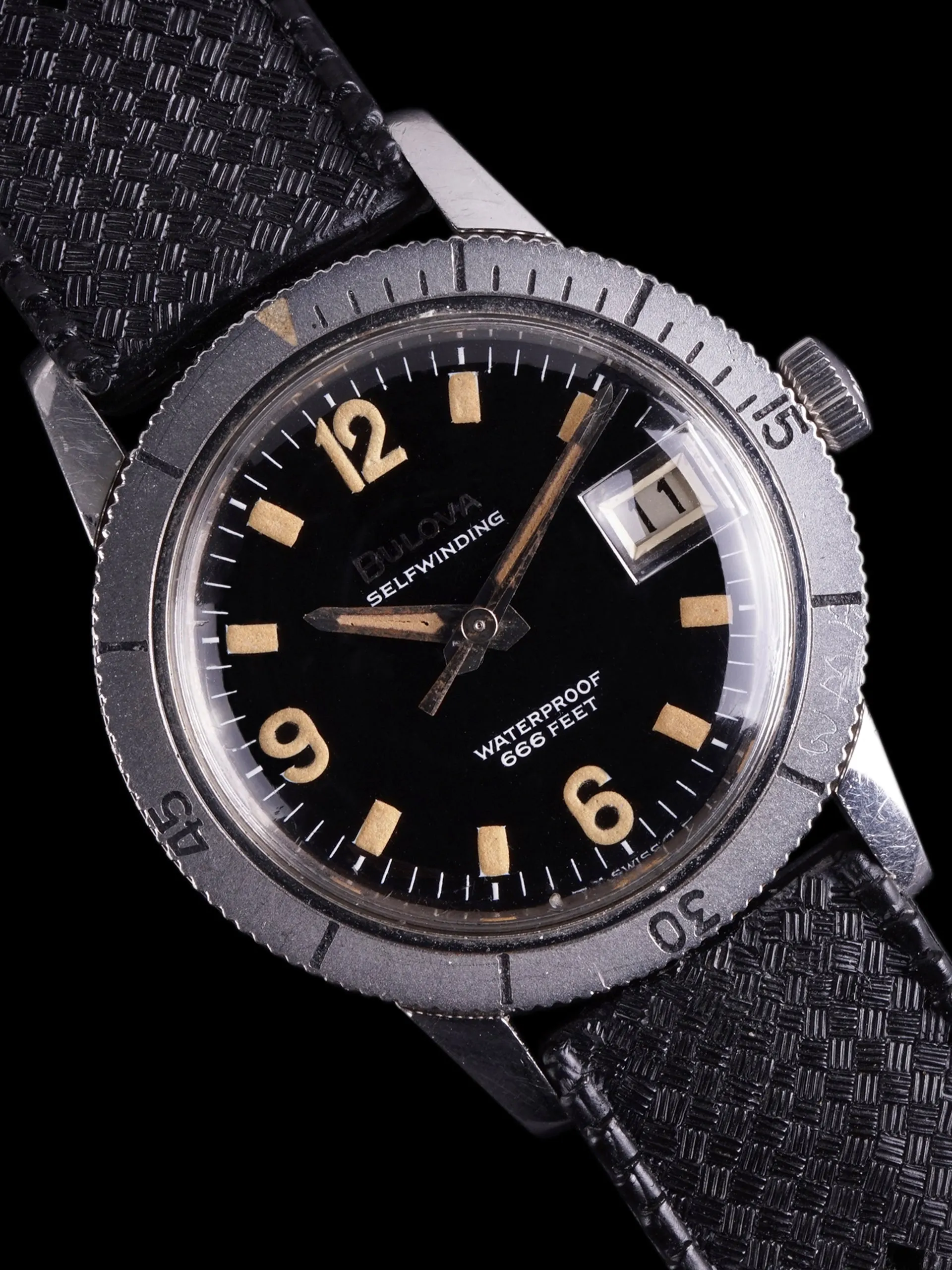 1964 Bulova Snorkel Skindiver (Ref. 386-1) “666 Feet”