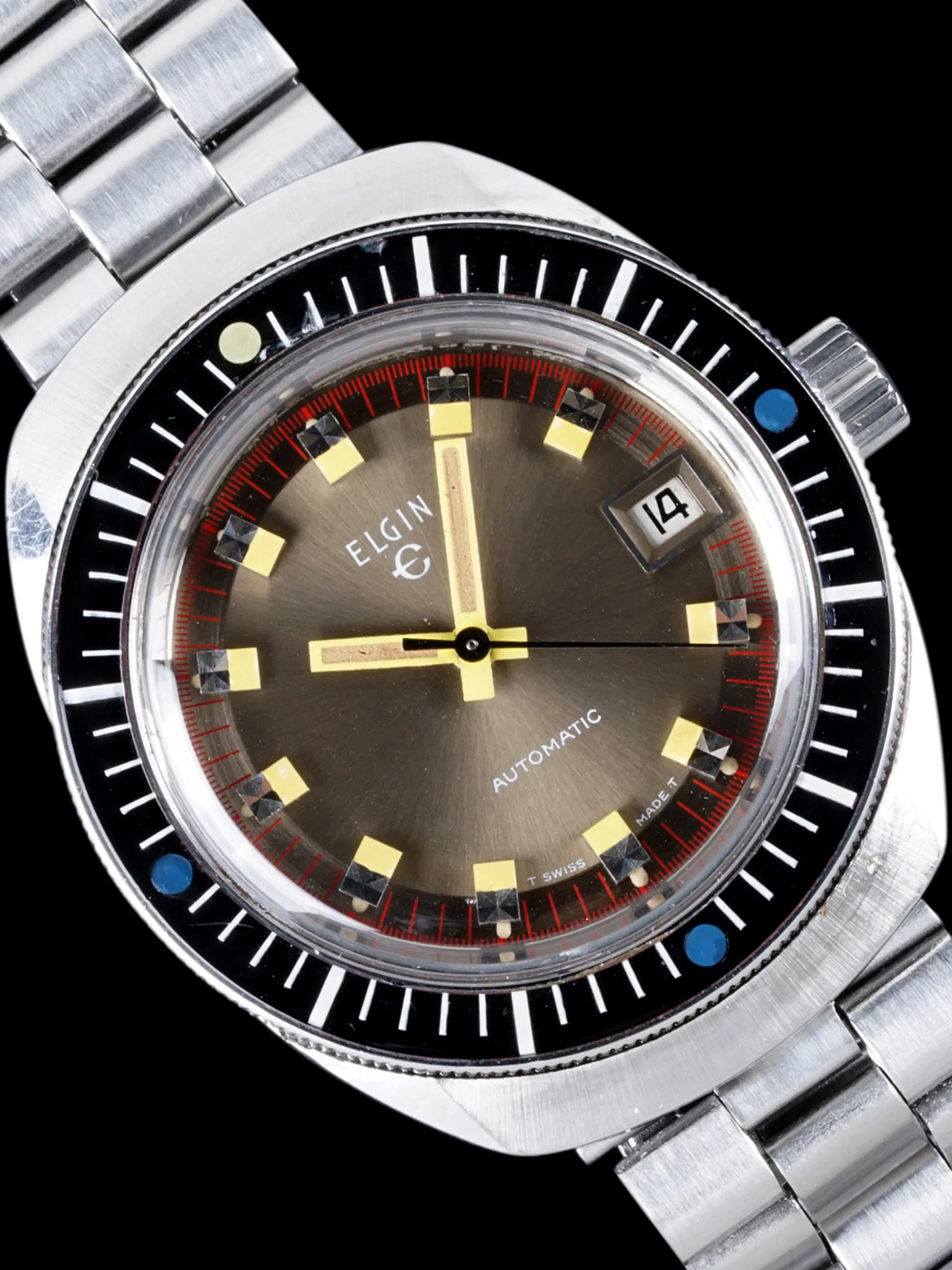 1970s Elgin Automatic Diver Cal. 997