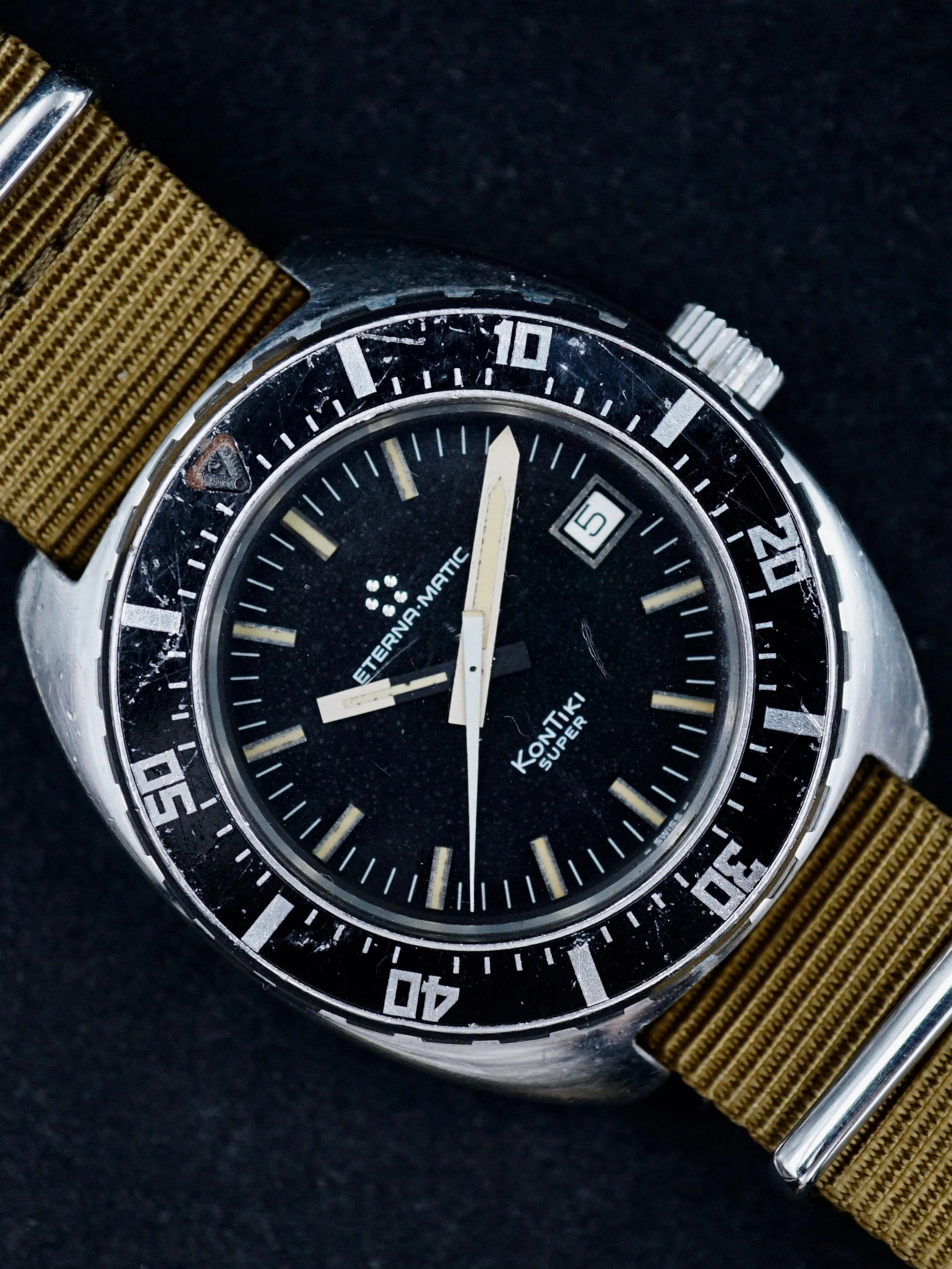 1970's Eterna-Matic KonTiki SUPER ref. 633.1018.41