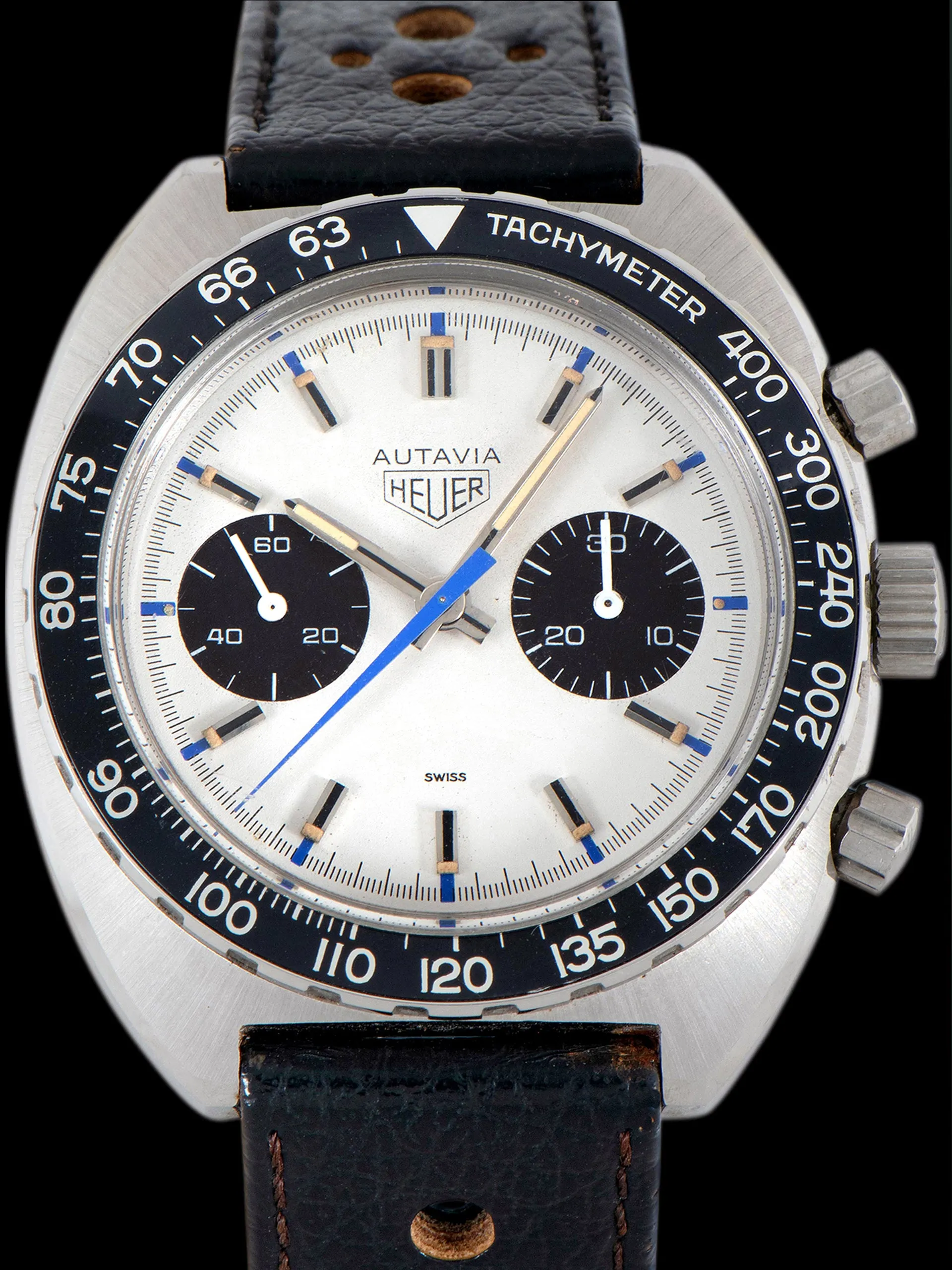 1971 Heuer Autavia Manual-Wind (Ref. 73363) "Jo Siffert Colors"