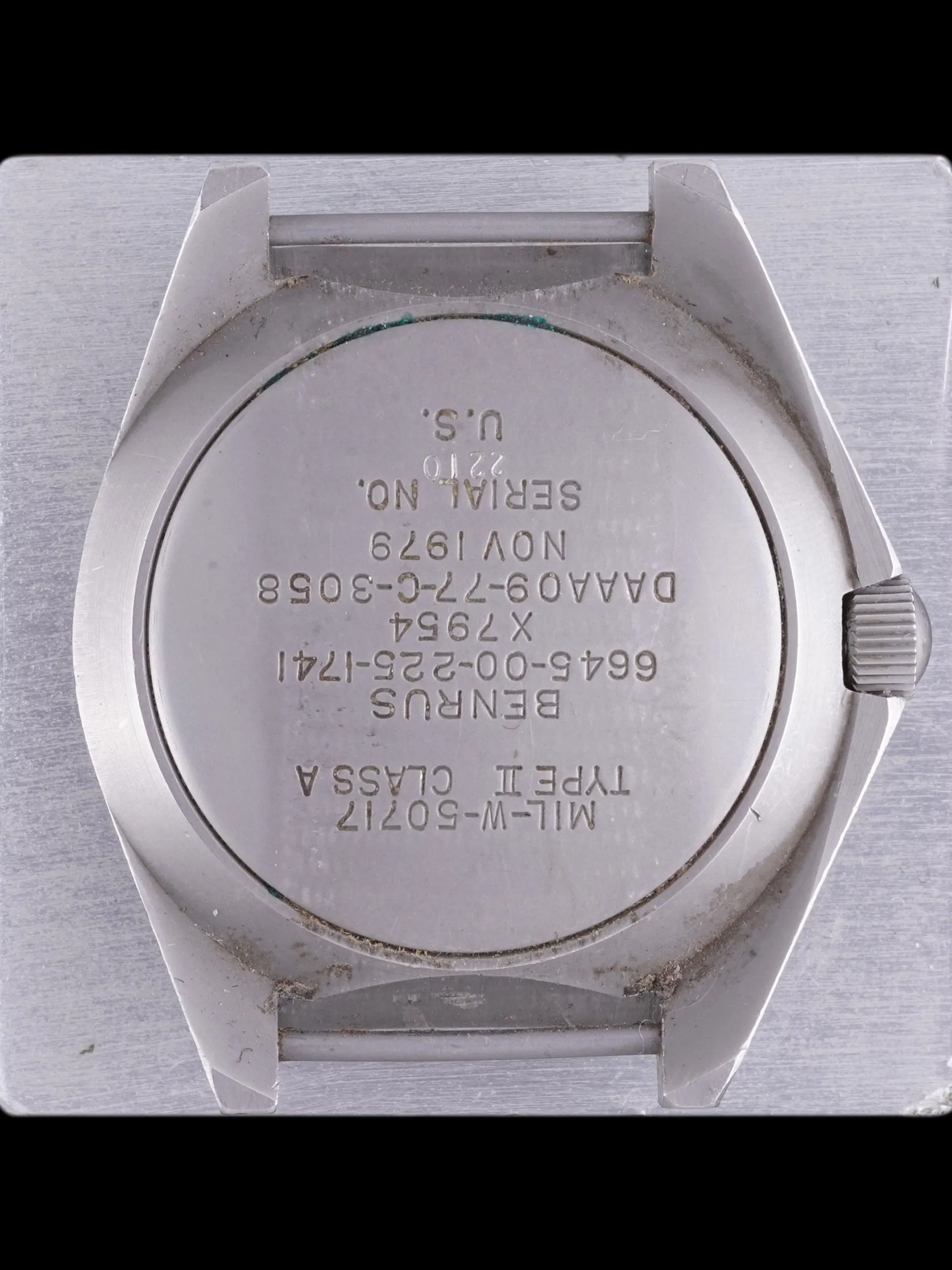 1979 Benrus Type-2 (Class A) "Milsub" W/ Compass, Original Strap, & Patch
