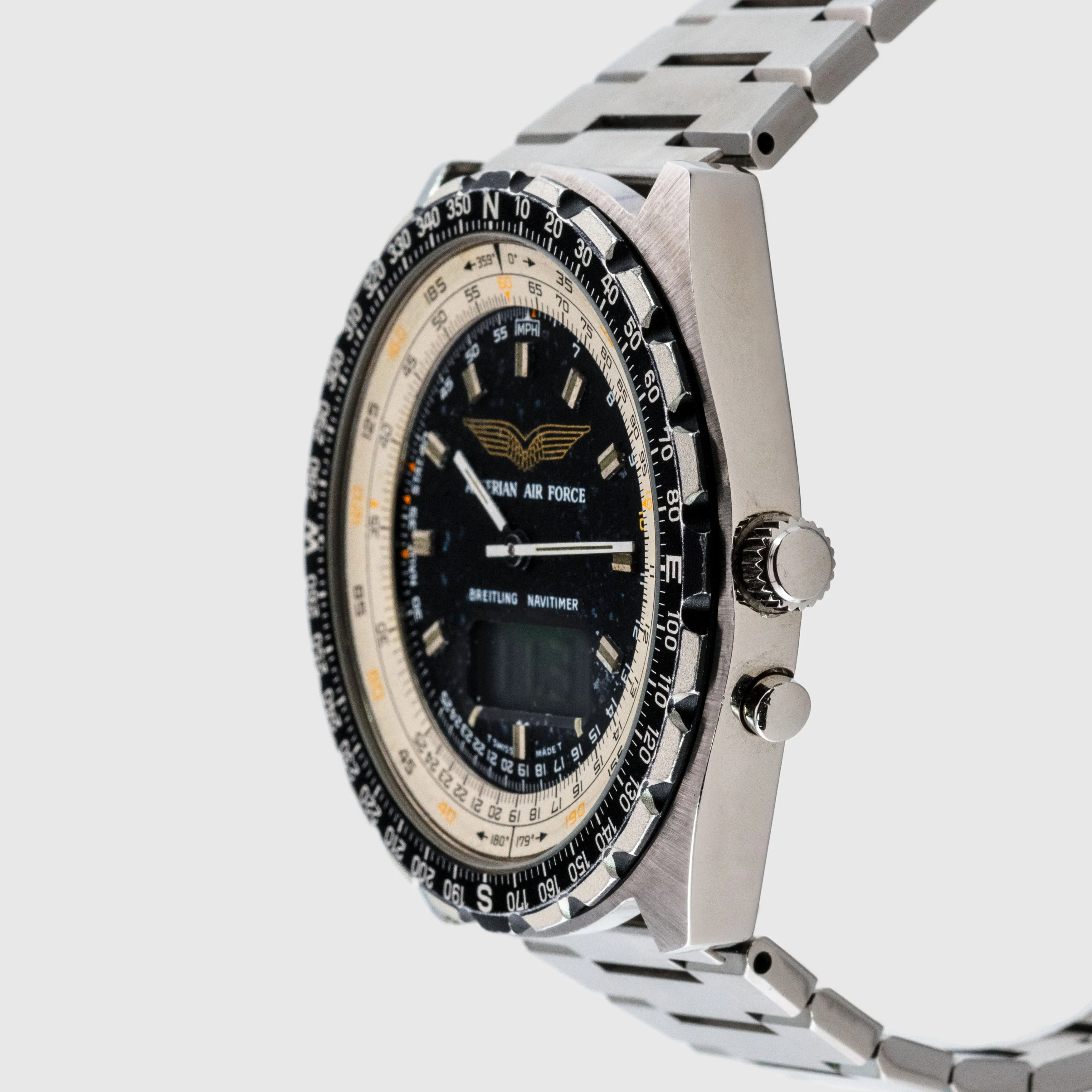 1980's Breitling Navitimer Quartz Algerian Air Force Ref. 2300
