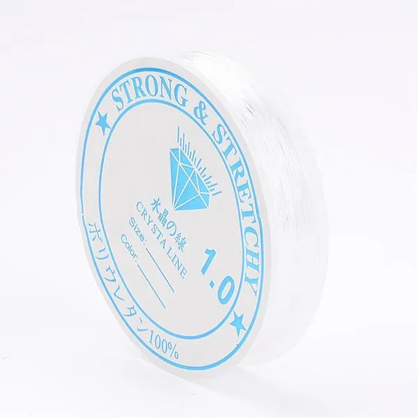 1mm Clear Elastic Cord 4.5m