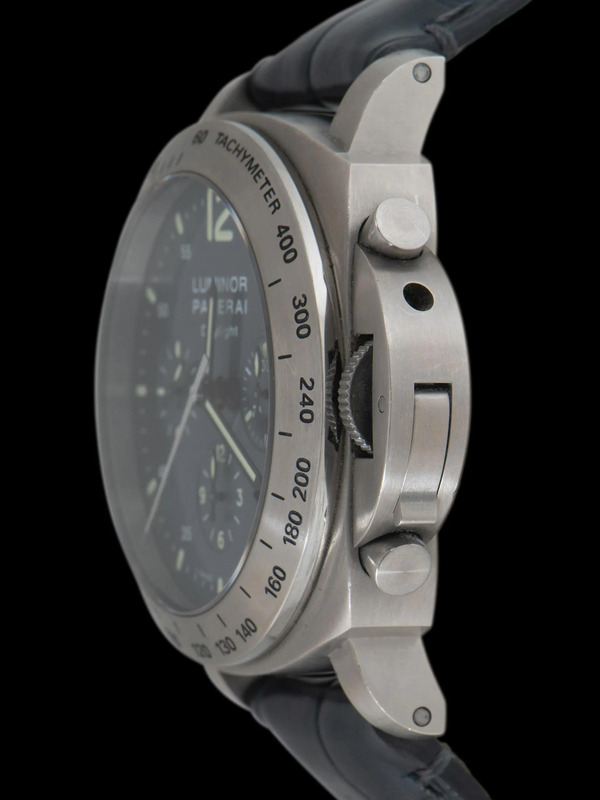2008 Panerai Luminor Daylight Chronograph Titanium (Ref. PAM 00326) W/ Box, Papers, & Additional Titanium Bracelet