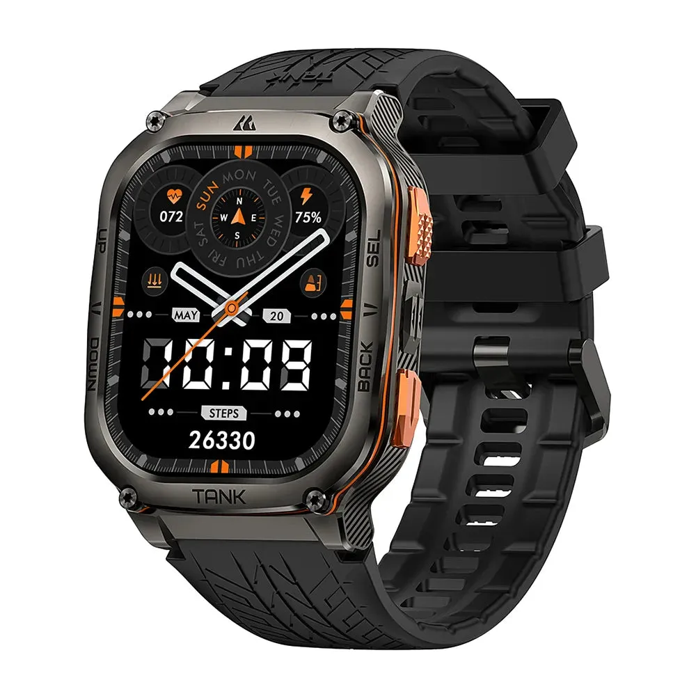 2024 KOSPET TANK M3 Ultra GPS Smartwatches For Men Smart Watch Women AOD 480mAh Military Digital AMOLED Bluetooth Rugged Watches
