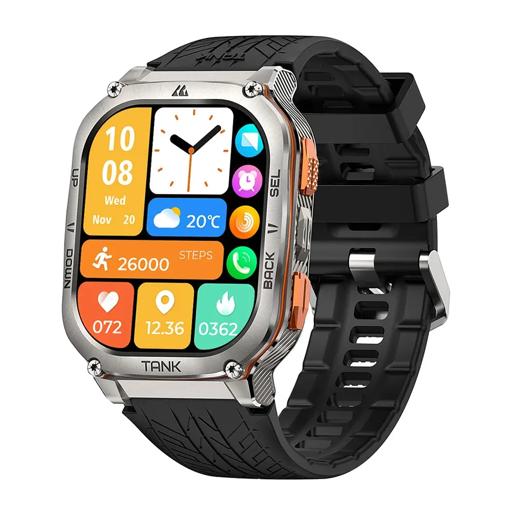 2024 KOSPET TANK M3 Ultra GPS Smartwatches For Men Smart Watch Women AOD 480mAh Military Digital AMOLED Bluetooth Rugged Watches