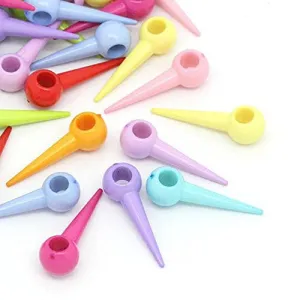 5 Acrylic Mixed Pin Bead Spacer for Snake Chain Charm Bracelet