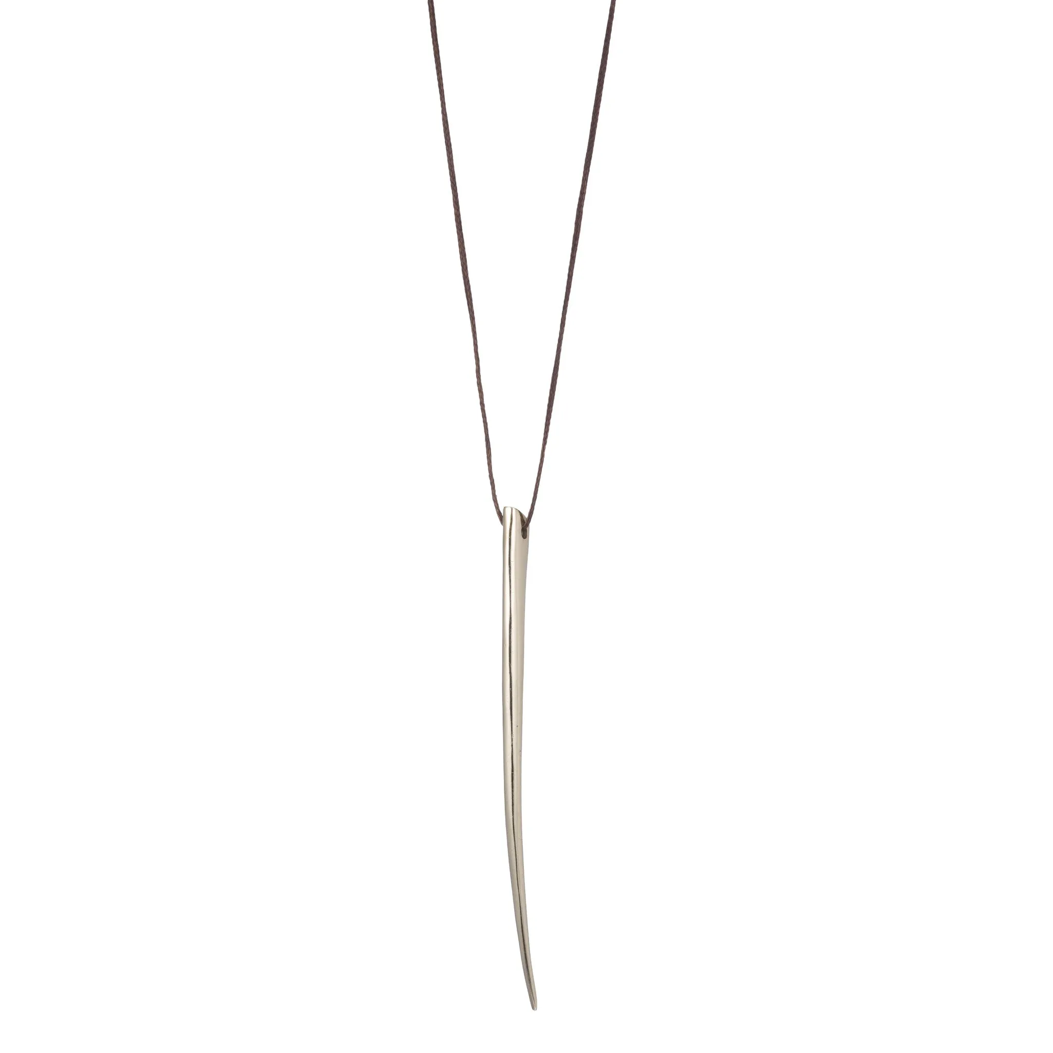 A Horn Necklace - 14K Gold Plated