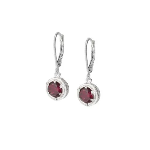 Anatoli Collection Garnet Earrings (sml)