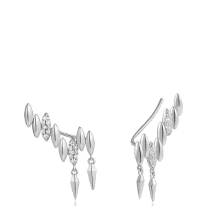 Ania Haie Spike Climber Silver Stud Earrings