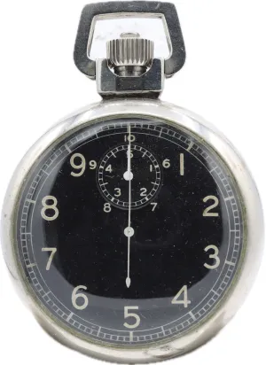 Antique 16 Size Elgin Jitterbug Military Mechanical Pocket Watch Grade 582