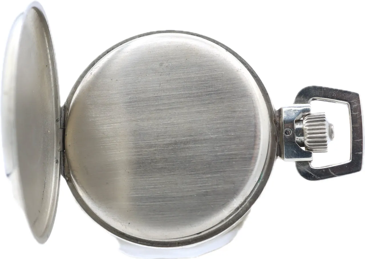 Antique 16 Size Elgin Jitterbug Military Mechanical Pocket Watch Grade 582