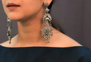 Anvaya Intricate Layered Statement Earrings