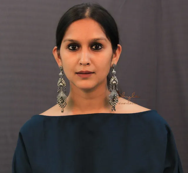 Anvaya Intricate Layered Statement Earrings