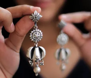 Anvaya Quad Layered Lightweight Quirky Earrings