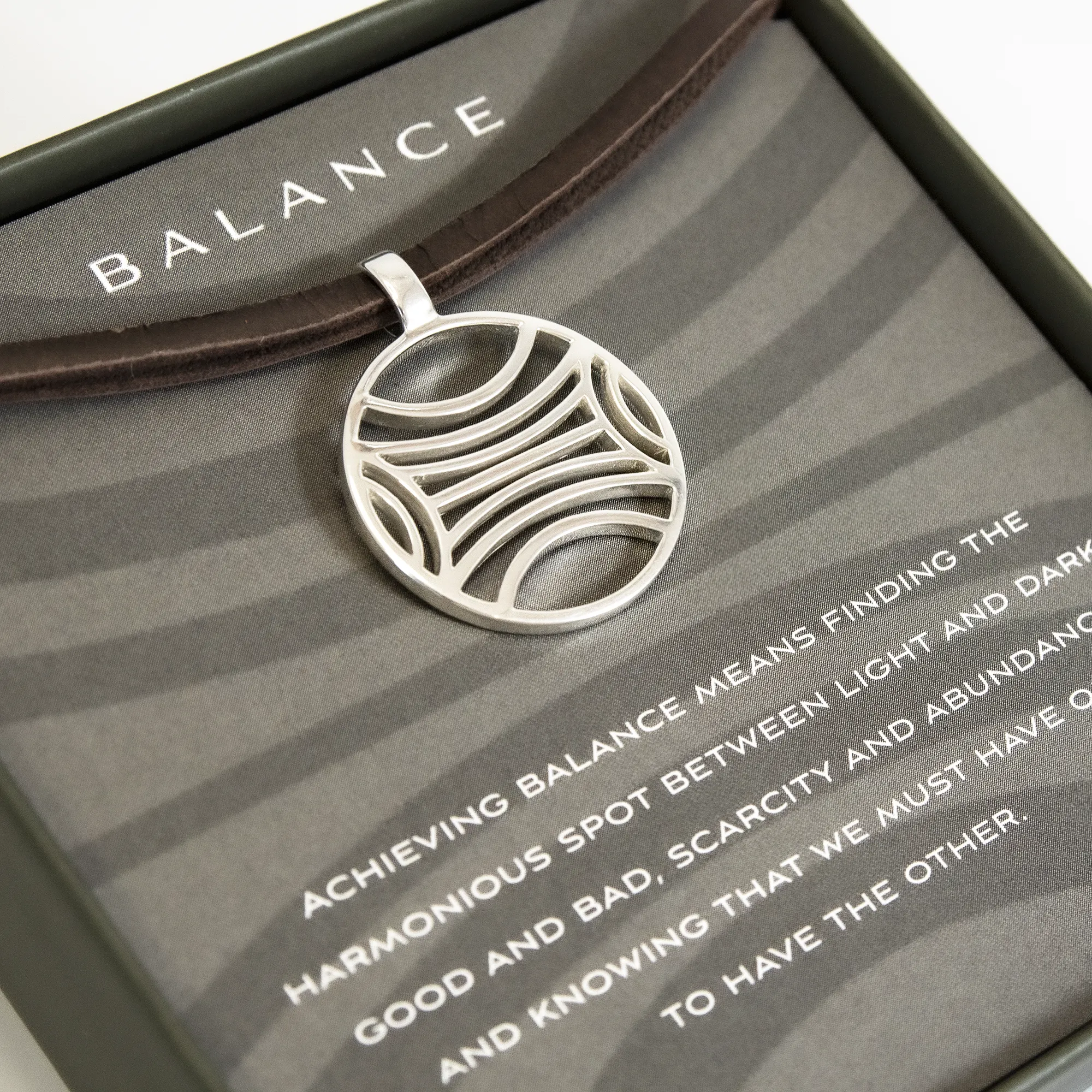balance 25mm necklace • harmony