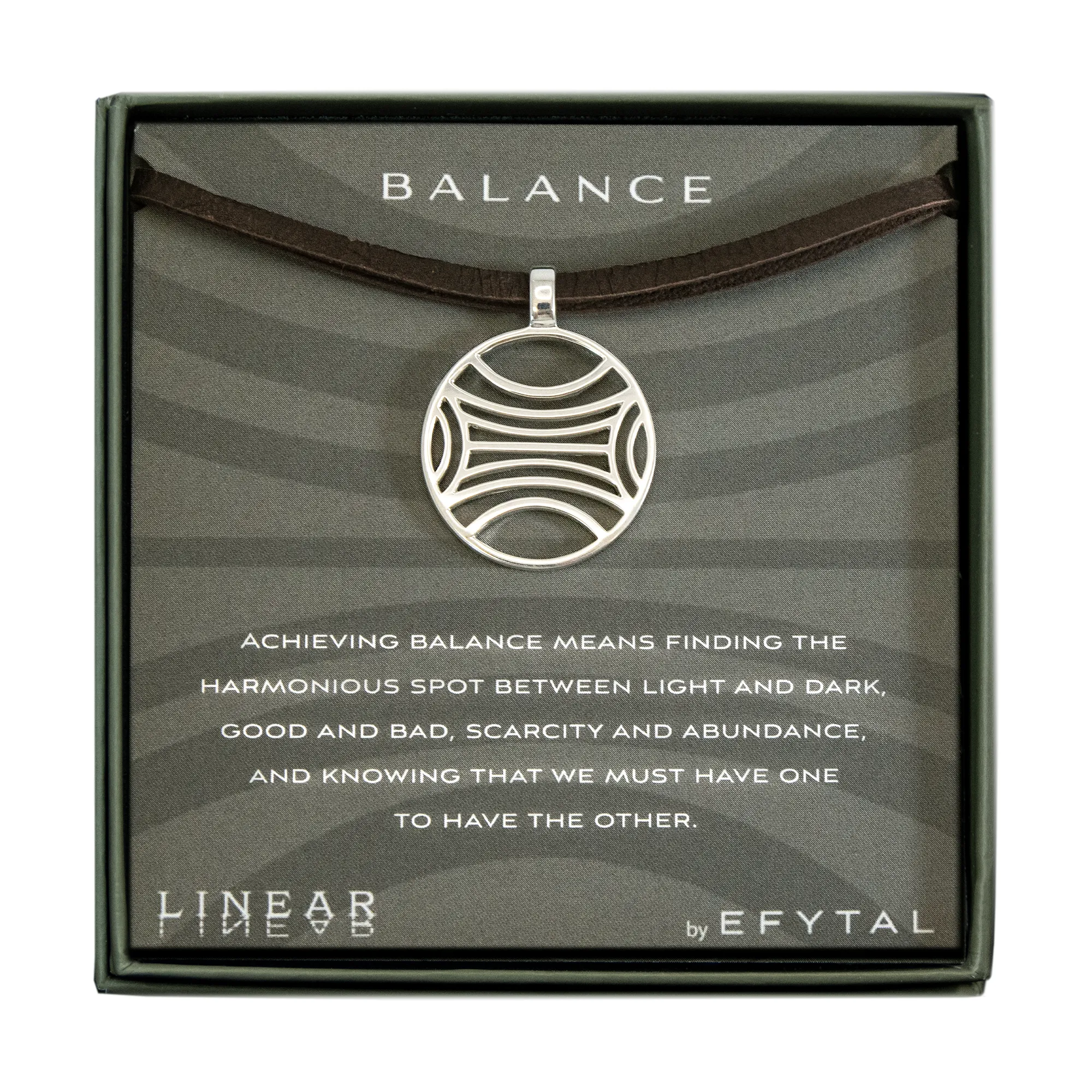 balance 25mm necklace • harmony