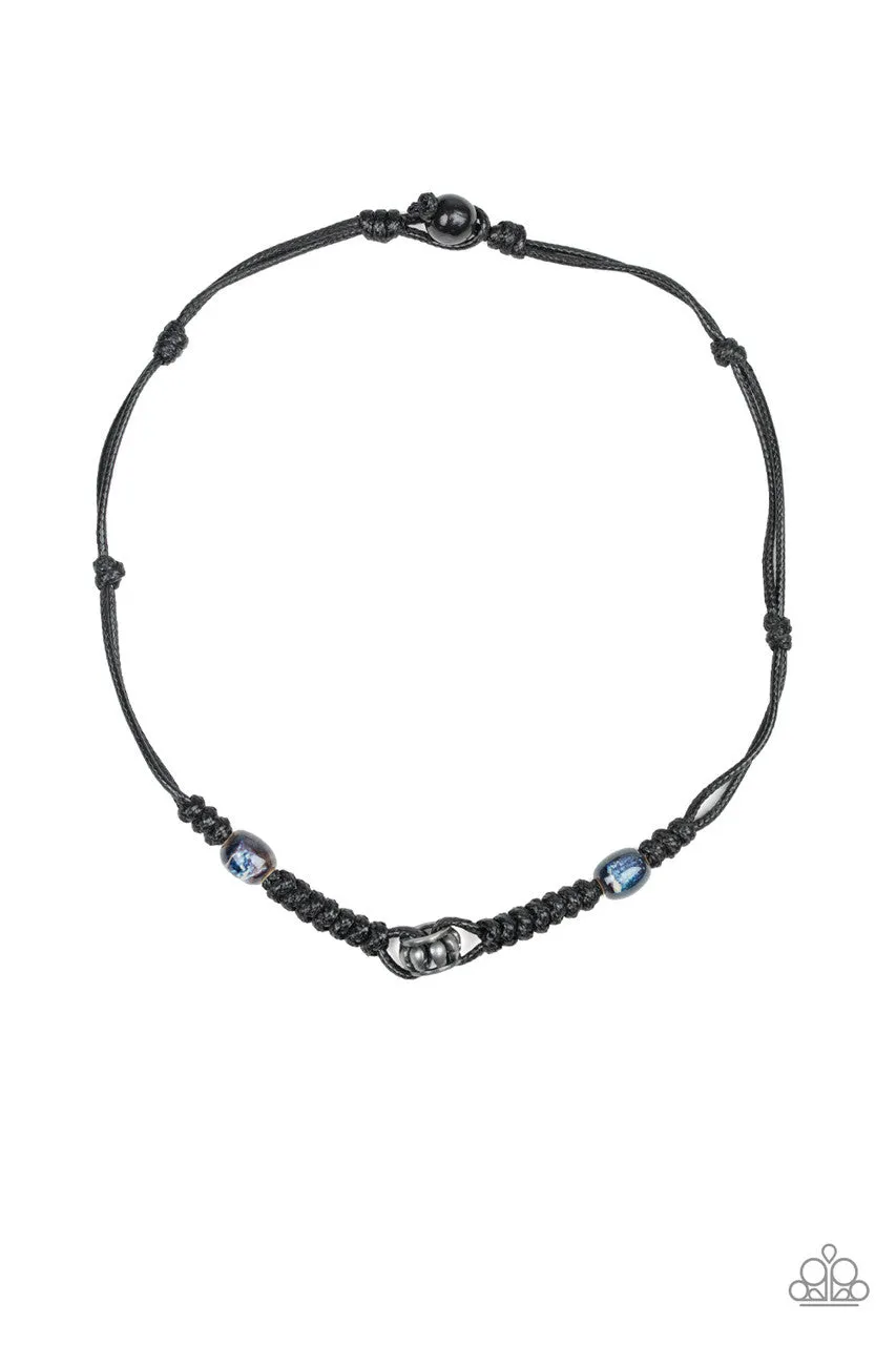 Beach Break Black Paparazzi Necklace