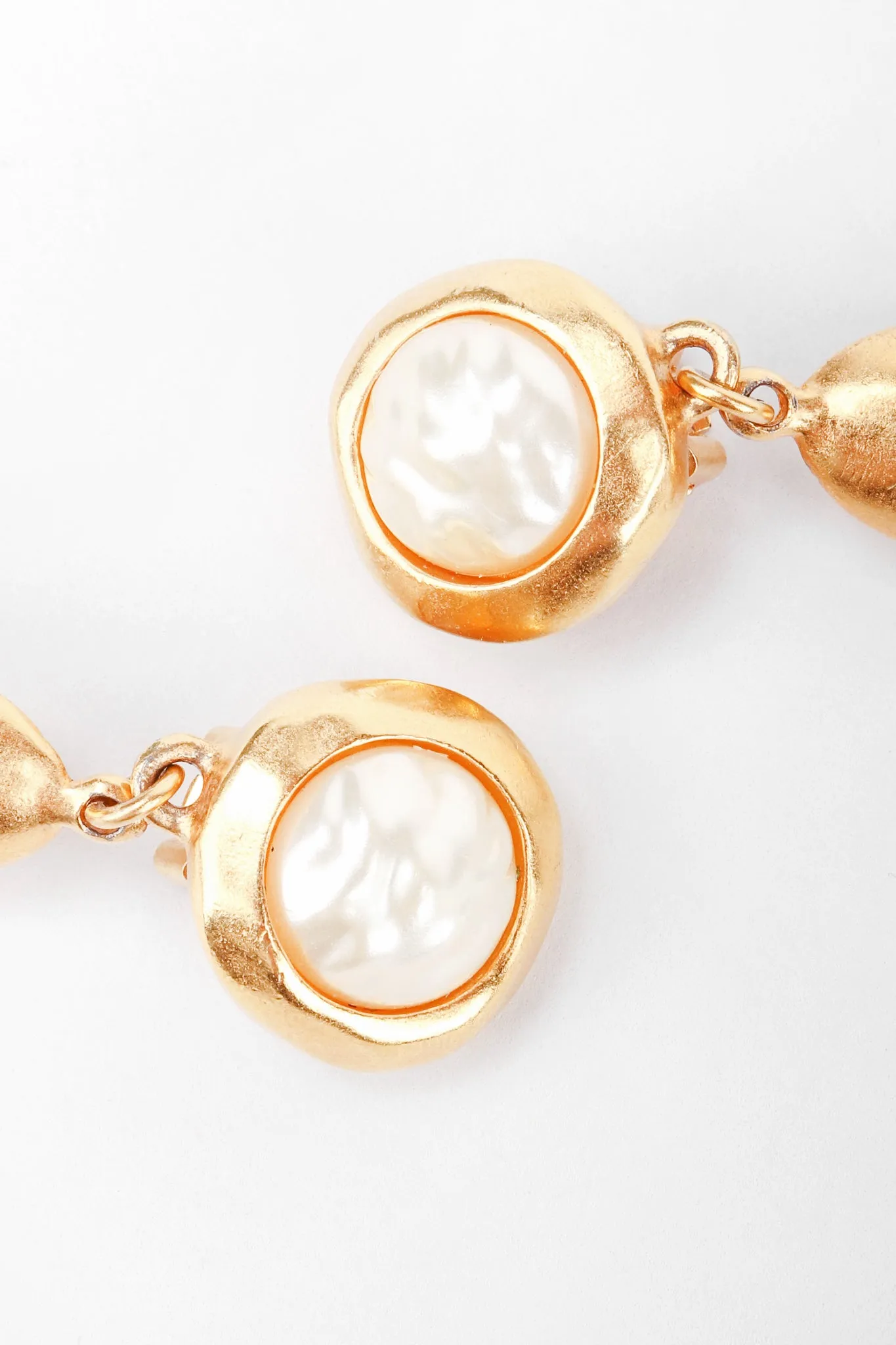 Beaded Spike Drop Earrings