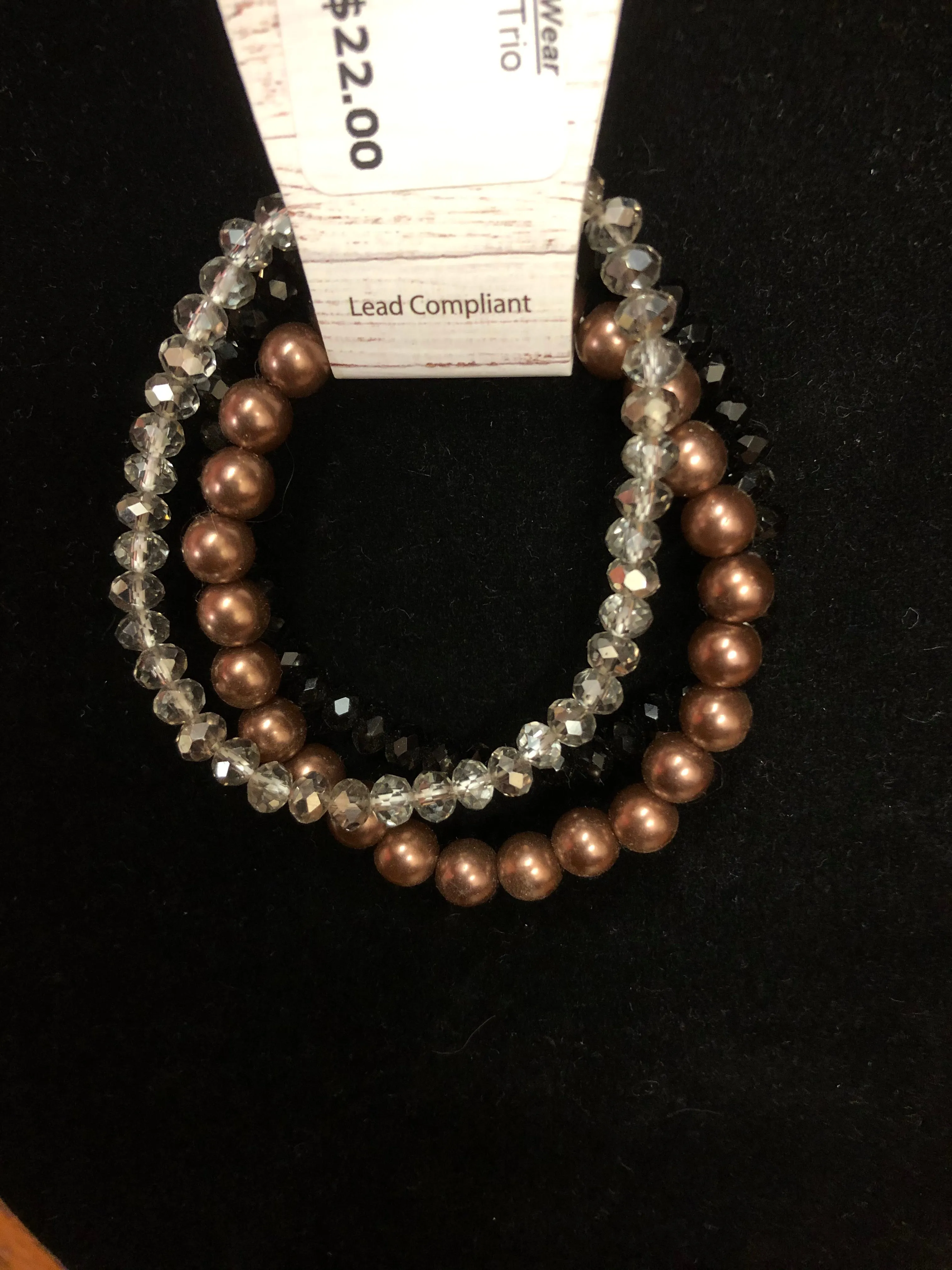 BG30972 Bracelet Set Crystal Trio