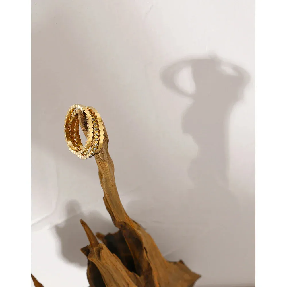 Bling Round Ring