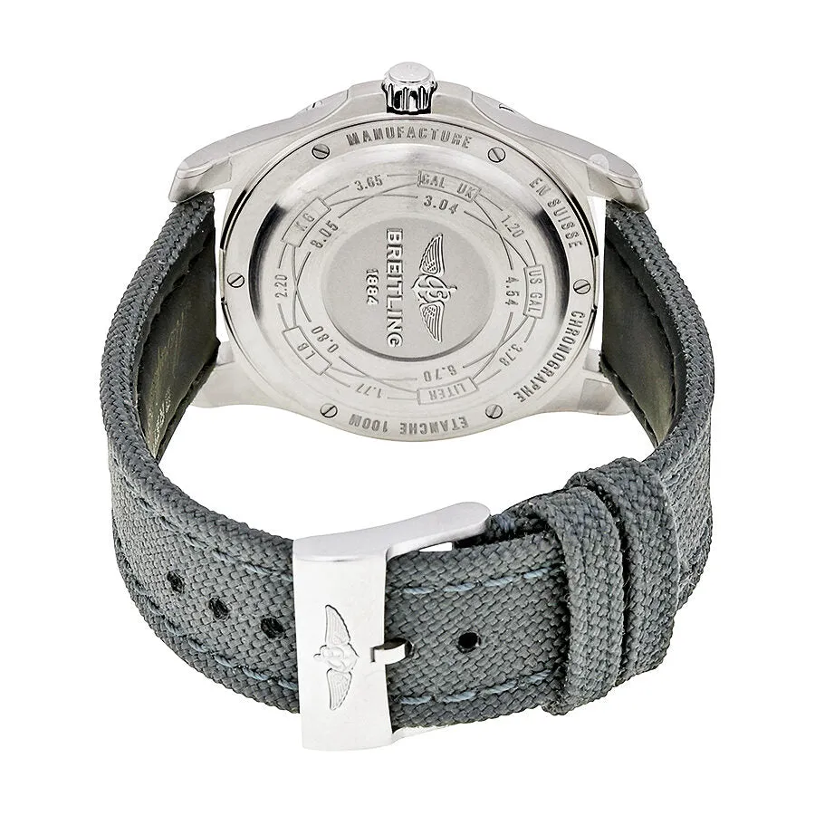 Breitling Aerospace Evo Grey Dial Grey Canvas Men's Watch E7936310/F562GCVT