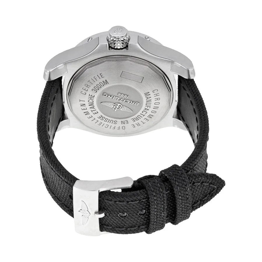 Breitling Avenger II Seawolf Automatic Black Dial Black Fabic Men's Watch A1733110-BC30BKFT A1733110-BC30-109W-A20BASA.1