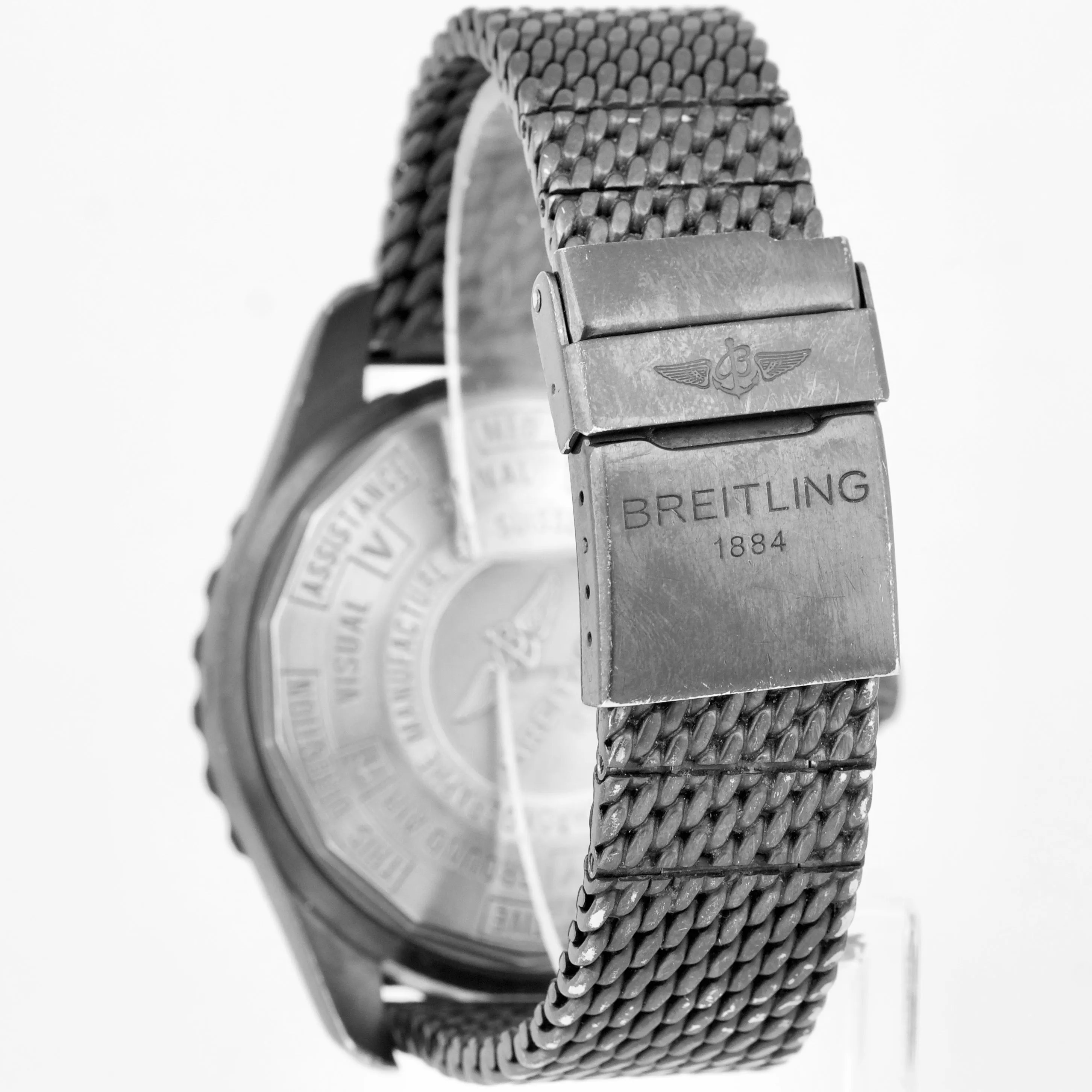 Breitling Chronospace Military Blacksteel PVD 48mm Black Quartz Limited M78365