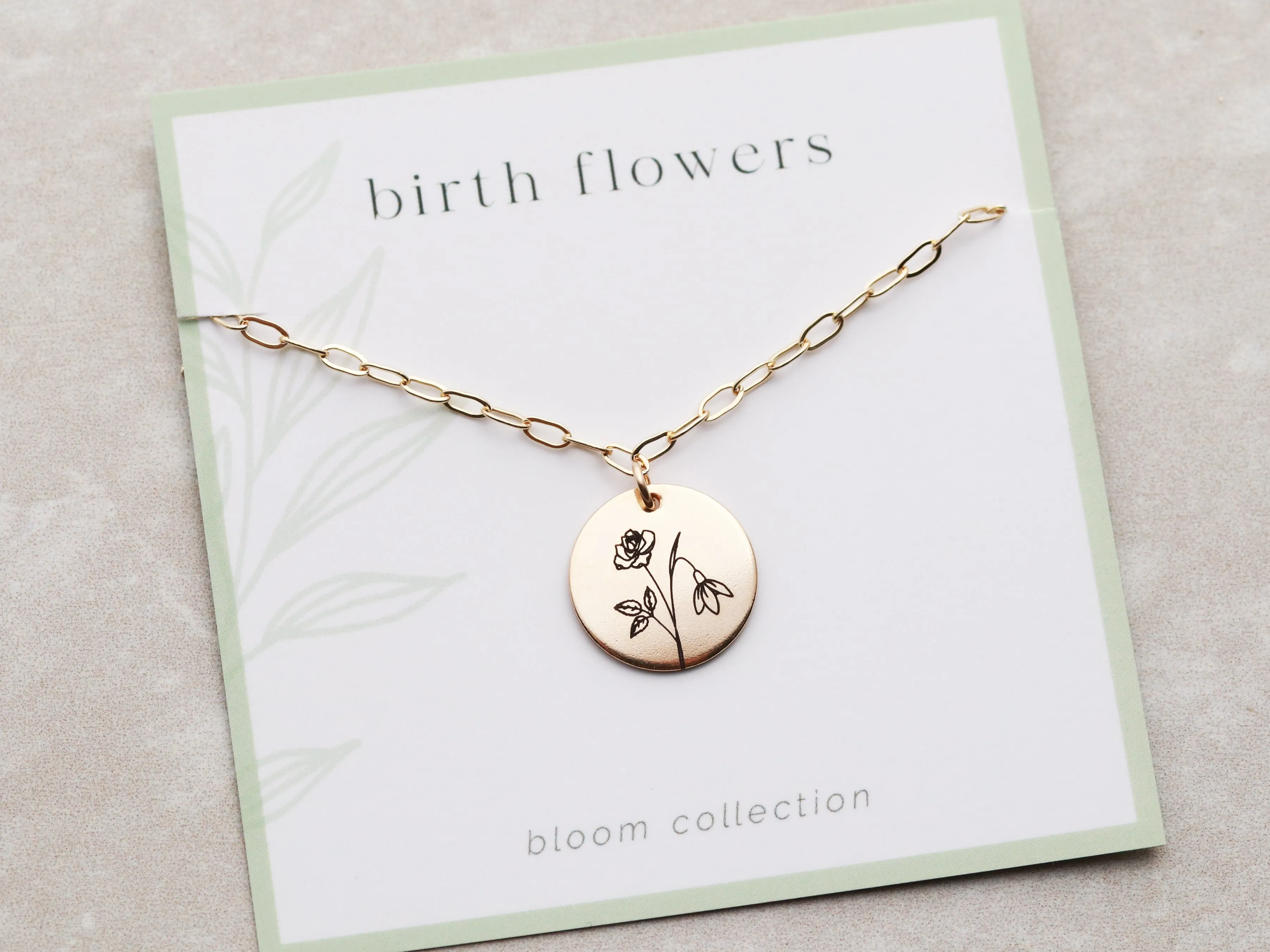 Build a Birth Flower | Clip Bracelet
