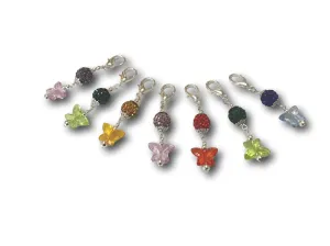 Butterfly B1 - #053 Set of 7 Stitch Markers