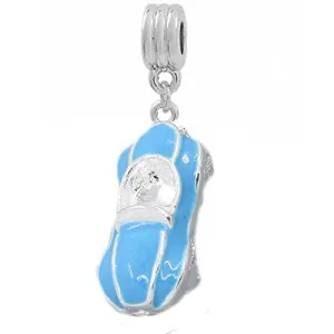 Car Dangle European Bead Compatible for Most European Snake Chain Bracelet