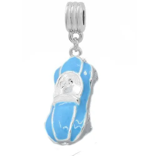 Car Dangle European Bead Compatible for Most European Snake Chain Bracelet