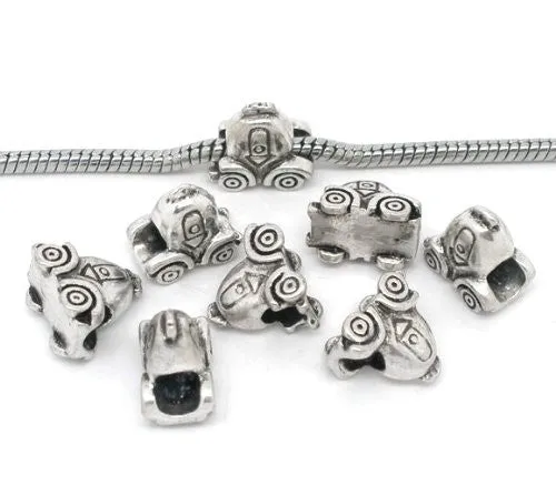 Car European Bead Compatible for Most European Snake Chain Bracelet