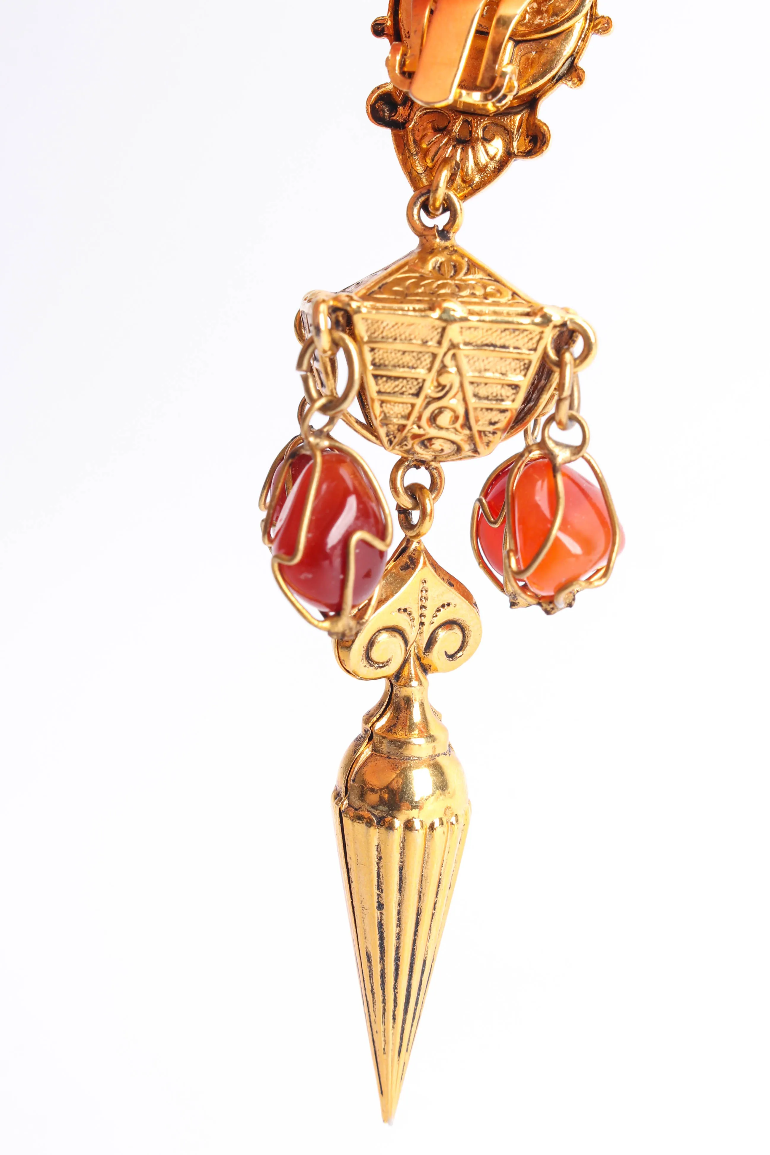 Carnelian Empire Earrings