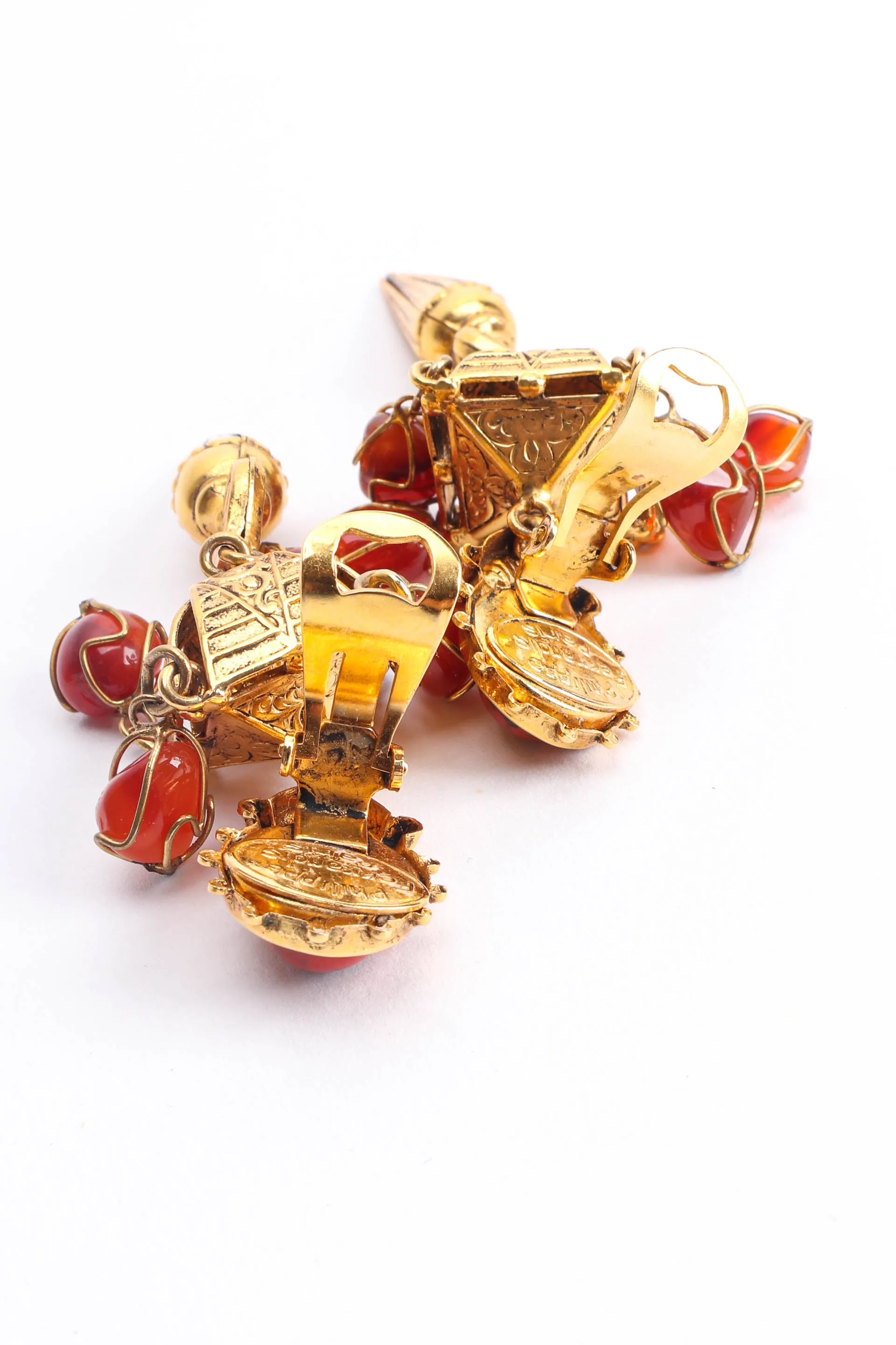 Carnelian Empire Earrings