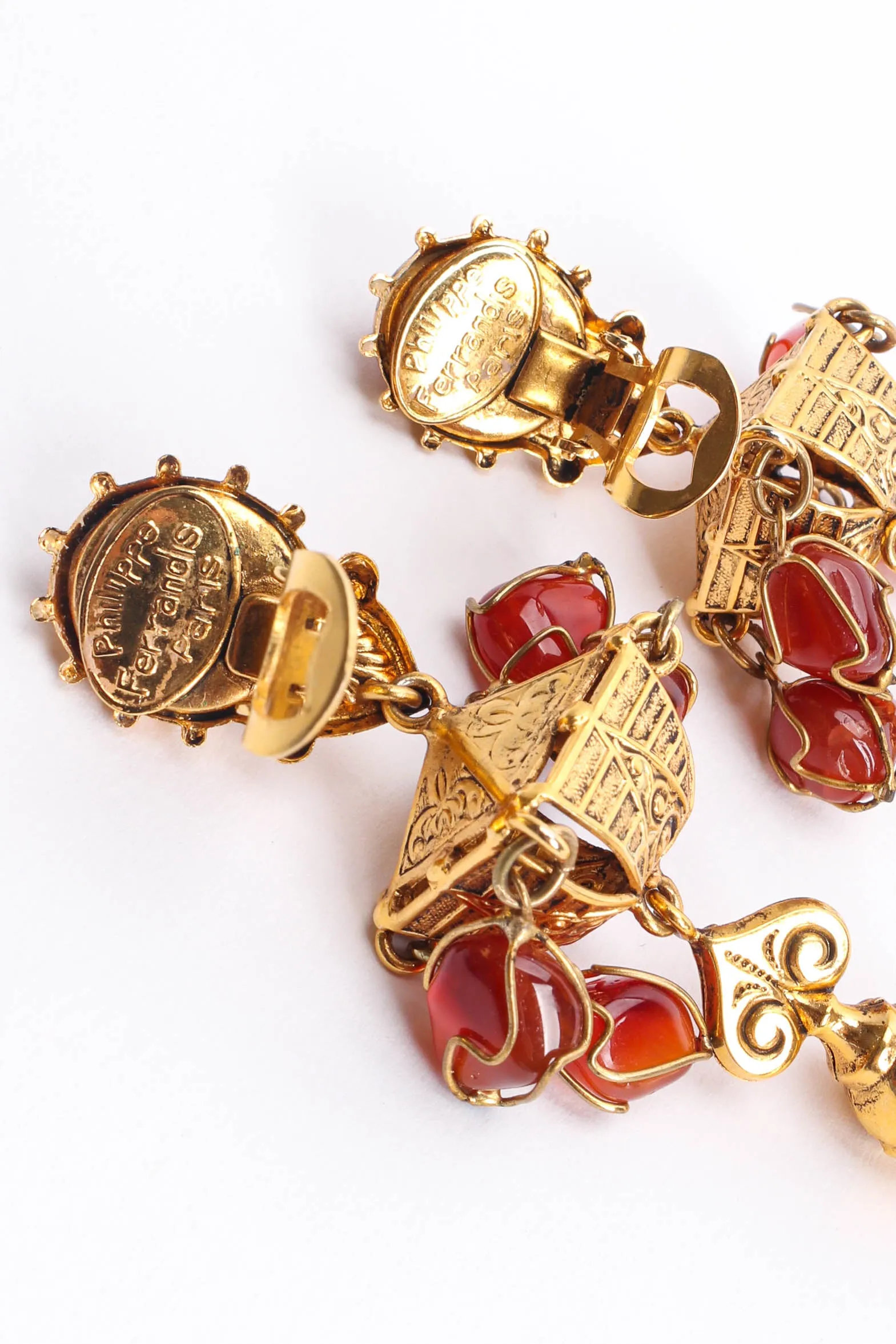 Carnelian Empire Earrings