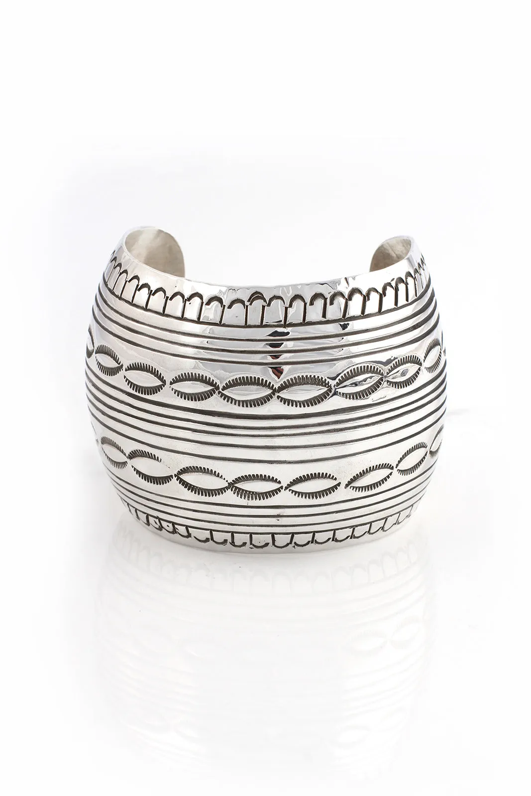 Carson Blackgoat Sterling Silver Cuff