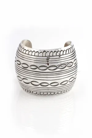 Carson Blackgoat Sterling Silver Cuff