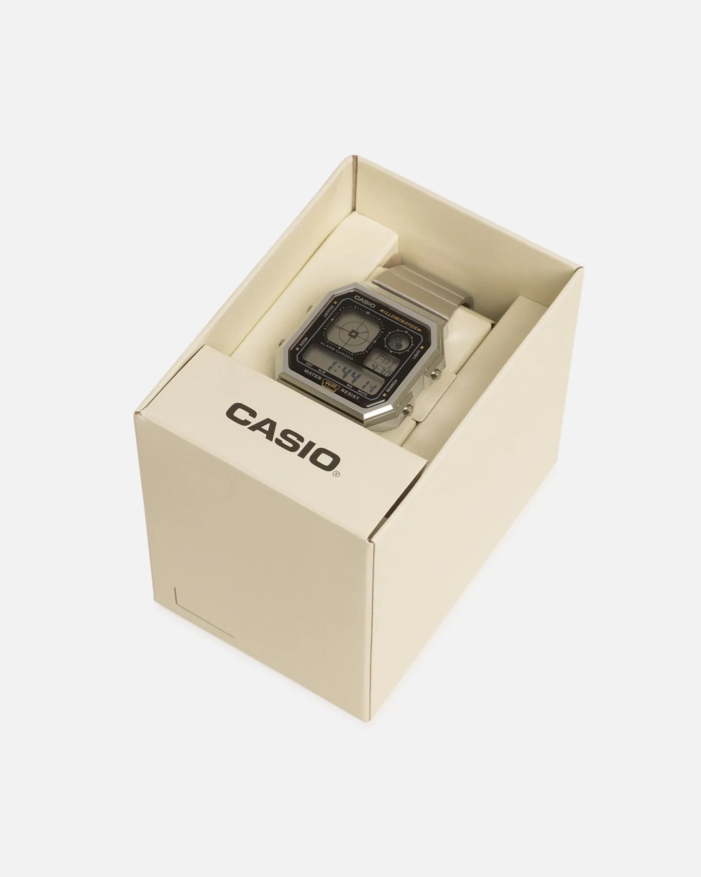 Casio A130WE-1ADF Watch Silver