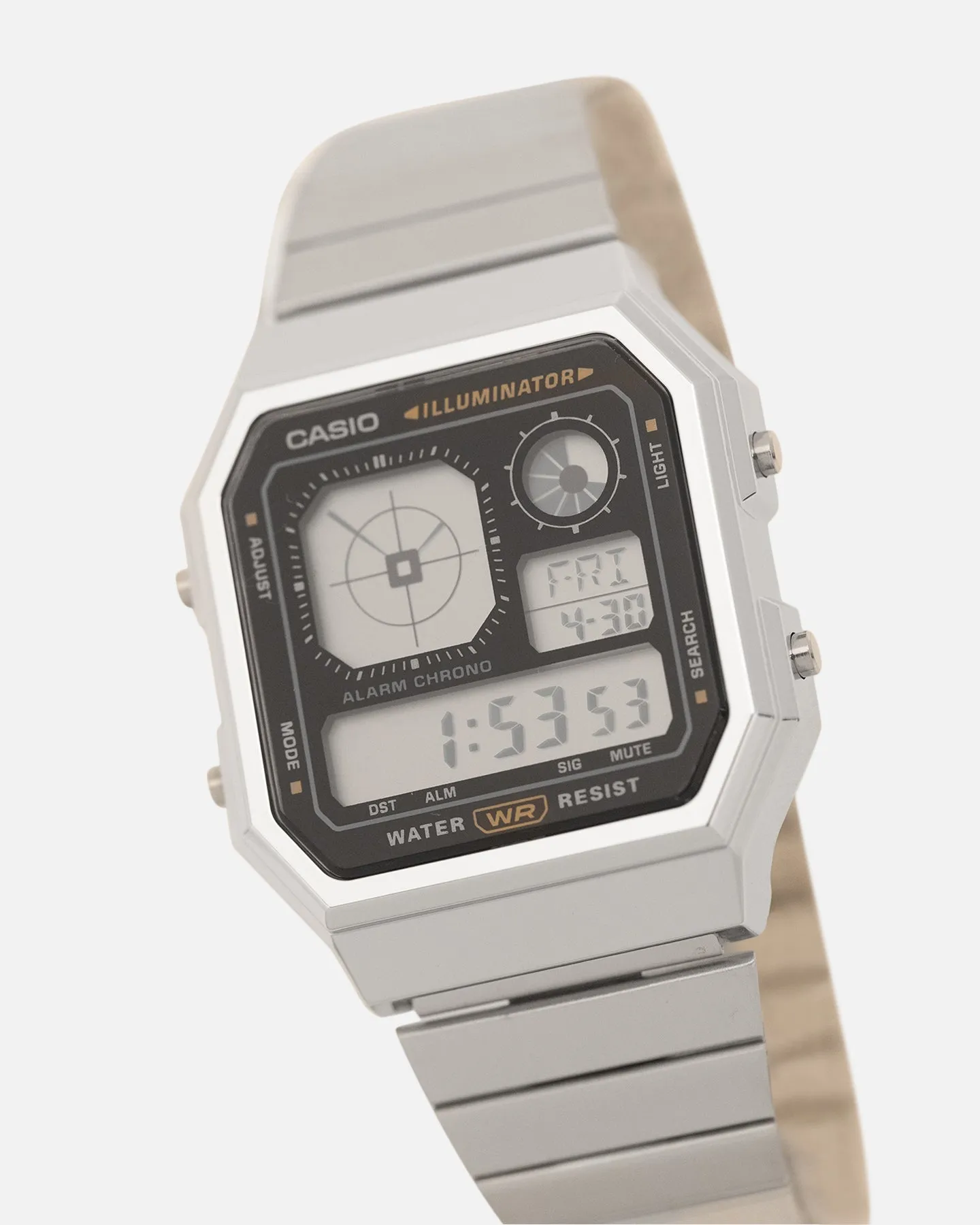 Casio A130WE-1ADF Watch Silver